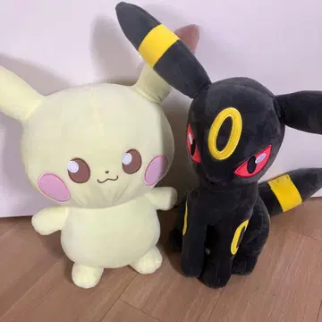 피치우 블래키 봉제 인형 세트 약 30cm 약 40cm