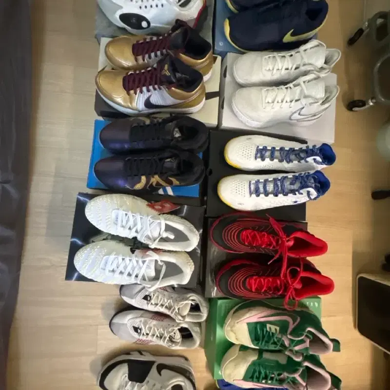 농구화 판매(코비,ja3,지티컷,르브론,커리,ja1,리닝 올시티13 등)