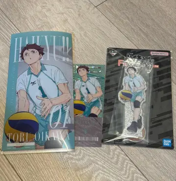 하이큐 제일복권 오이카와 토오루 아크릴 스탠드 클리어 카드