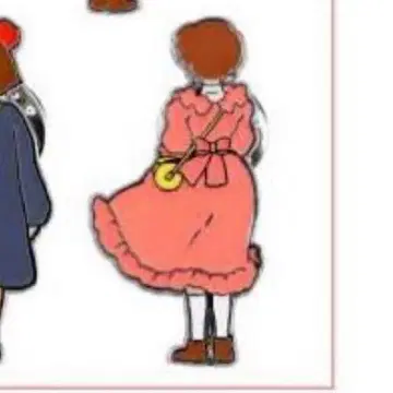 물방울 스튜디오 지브리 핀즈 collection 히로인 뒷모습