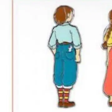 피오 스튜디오 지브리 핀즈 collection 히로인 뒷모습