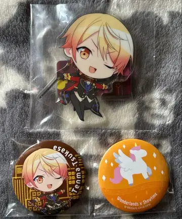 프로세카 텐마 츠카사 제일복권 vol.3 아크릴 스탠드 캔뱃지 세트