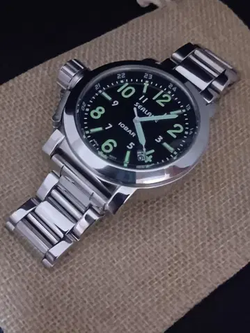 [ 손목시계 ] 씨레인 SE43 미러 면 마감 커스텀 MOD