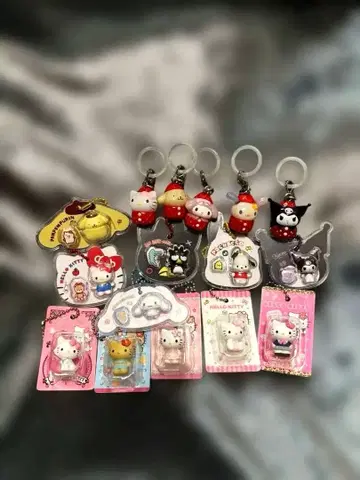 산리오 키티 가챠 묶음 판매 메지루시