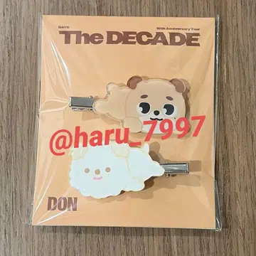 DAY6 the decade dowoon 대구 don 헤어 클립