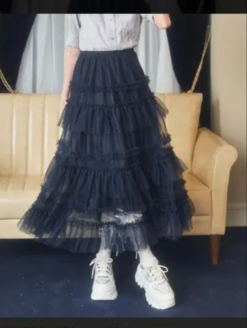 GRL SM285 튤 캉캉 스커트