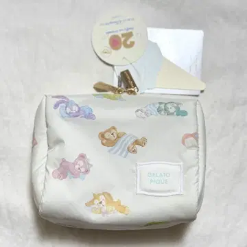 젤라또피케 더피 프렌즈 파우치 20주년 젤라피케 미사용 택 포함