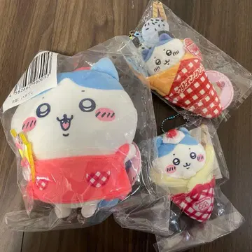 치이카와 크레이프 복권 B상 C상 하치와레 봉제 인형 마스코트