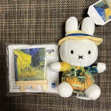 고흐전 미피 밤의 카페테라스 마스코트 캔버스 마그넷