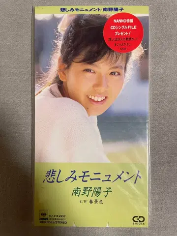 8cm CD 미나미노 요코 슬픔 모뉴먼트