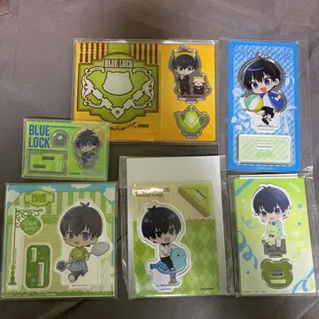 블루 록 아크릴 스탠드 이사기 요이치 묶음 판매 라스칼 바캉스 기타