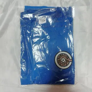 블루 록 전시회 맨체스터 시티 엠블럼 T셔츠