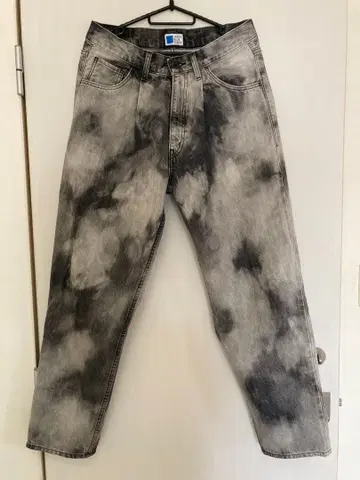 JAPAN BLUE JEANS 데님 팬츠 M 블리치 가공 그레이 데님