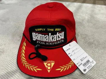 레어! 가마가츠 와펜 캡 모자 레드