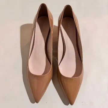 [새상품] 천연 가죽 비올라 앤 에마 펌프스 베이지 일본제