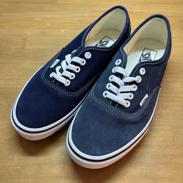 하자품 새상품 VANS AUTHENTIC SUEDE NAVY 26.5cm