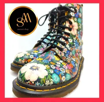 [ 레어/새상품급 ] 닥터마틴 부츠 PASCAL 꽃무늬 8홀 23cm