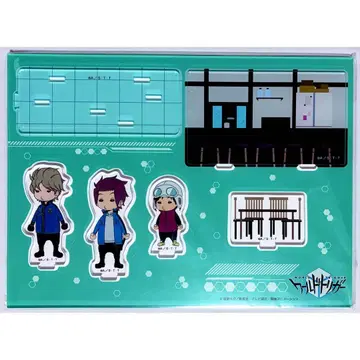 월드 트리거 아크릴 디오라마 아크릴 스탠드 휴스 진유이 요타로