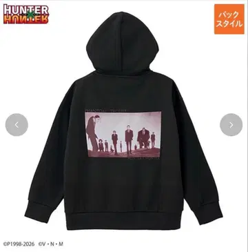 헌터헌터 시마무라 환영여단 지퍼 후드티 M 사이즈 미사용 새상품