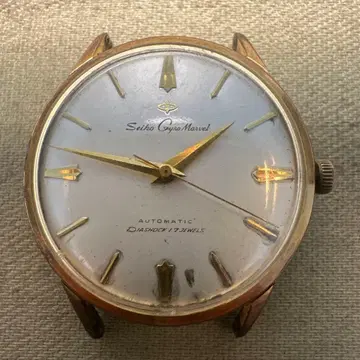 세이코 자이로 마블 빈티지 수동 와인딩 손목시계 본체만