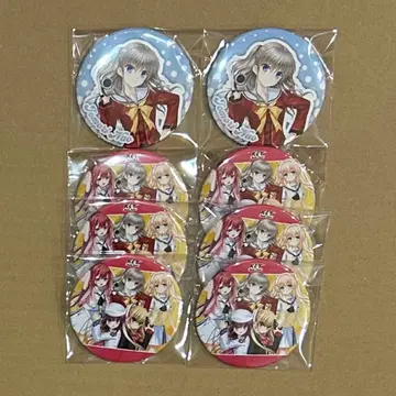 KeyMusicParty Charlotte 토모리 나오 집합 캔뱃지 2점