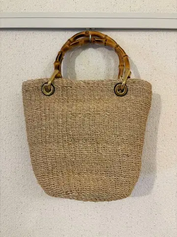 비올라돌로 뱀부 핸들 카고백