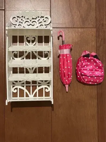 리카짱 인형 신발 신발장 우산 백팩