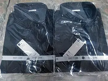 미개봉 새상품 2장 세트 지유 이지케어 핀 옥스퍼드 셔츠 XXL