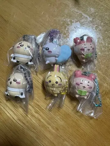 치이카와 마스코트 부착 비스킷 6세트