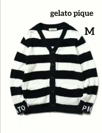 젤라토 피케 옴 가디건 룸웨어 보더 M 사이즈