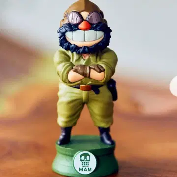 [ GBL ] 붉은 돼지 버블 헤드 만마유트단 보스 미니 지브리