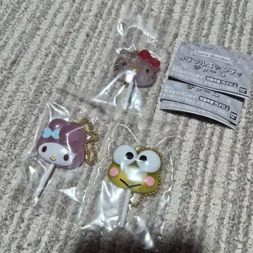 산리오 캐릭터즈 컬러풀 캔디 참 키티 마이멜로디 케로피