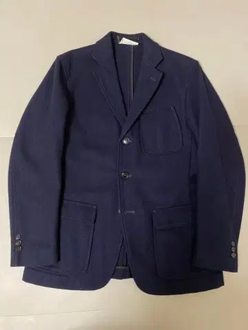 VETRA 멜톤 자켓 38 네이비 블레이저