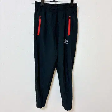 umbro 블랙 스포츠 저지 윈드브레이커 슬림