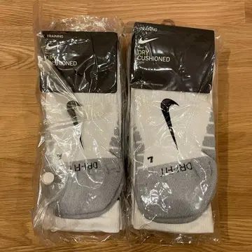 [ 미사용 ] NIKE 트레이닝 삭스 25~27cm 6세트