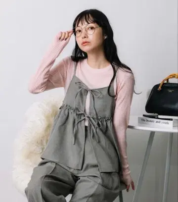 FREAK'S STORE 울리 터치 뷔스티에 팬츠 세트