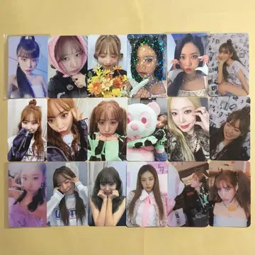 Apink 남주 NAMJOO 앨범 특전 MD 트레이딩 카드 18장 세트