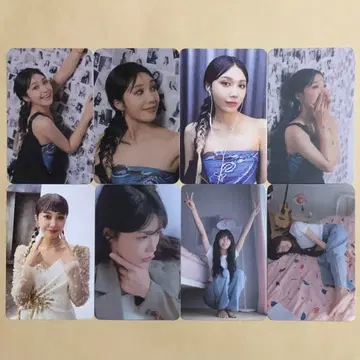 Apink 은지 EUNJI 앨범 특전 MD 트레이딩 카드 8장 세트