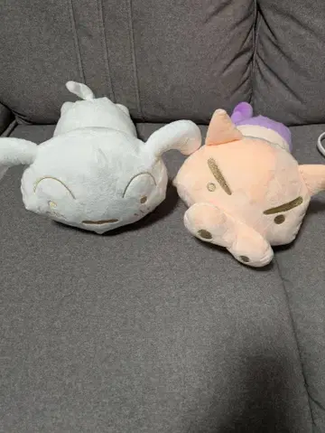 시로 부리부리자에몽 봉제 인형 약 30cm