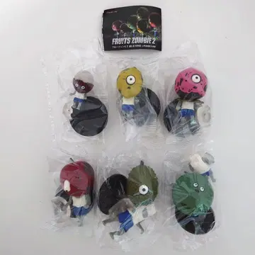 가챠 팬더의 구멍 후르츠 좀비2 전 6종 컴프 세트