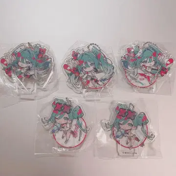 하츠네 미쿠 레이싱 미쿠 아크릴 키체인 2025ver.