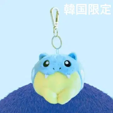 한국 한정판 포켓몬 타마자라시 백참 봉제 인형 키링 8cm