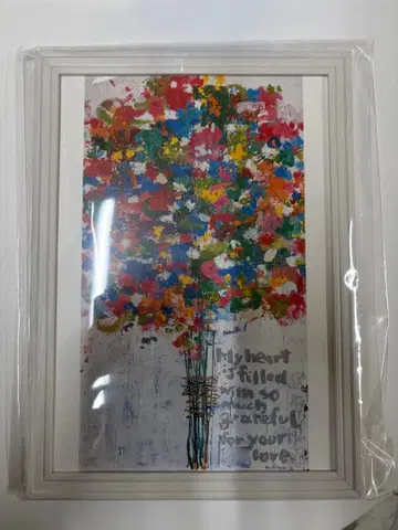 키나시 노리타케전 A4 액자 그림 회화 그림 포스터 감사