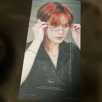 straykids 리노 슬로건 반사