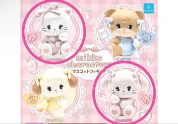 mikko characters 마스코트 피규어 2종 세트