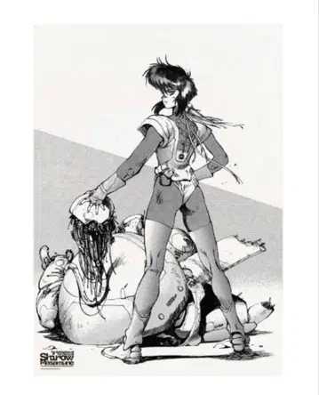 시로 마사무네의 세계전 공각기동대 포스터