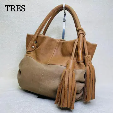 TRES 토트백 Y2K 트레 토트백 프린지 그런지