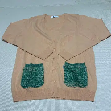 Ne-net 살몬 핑크 니트 가디건