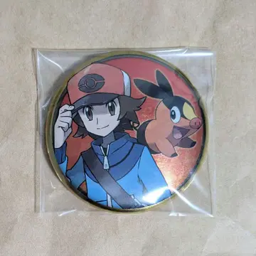 포켓몬스터 트레이너 캔뱃지 남자 주인공 & 포카브