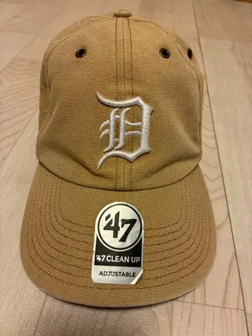 47brand x Carhartt 콜라보 캡 디트로이트 타이거즈